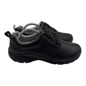 Nursemates Align Velocity Shoes Womens Sz 11 W WIDE Black Leather Orthopedic - Picture 1 of 10