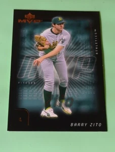 2002 Upper Deck MVP #12 Barry Zito Oakland Athletics Baseball Card - Picture 1 of 2