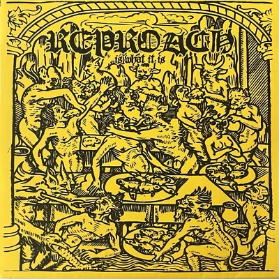 REPROACH - IS WHAT IT IS 7” GREEN VINYL HARDCORE INFEST NO COMMENT LIMITED 100 - Image 1 of 4