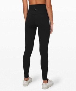 Lululemon Like Yoga Align Pant Sport Leggings High Rise 28'' Black (size 4)