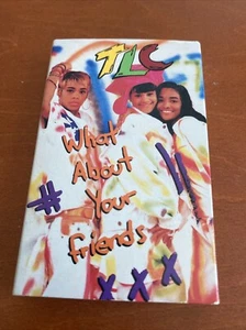 TLC What About Your Friends Vintage 1996 Cassette Single Left Eye Baby Baby Baby - Picture 1 of 5