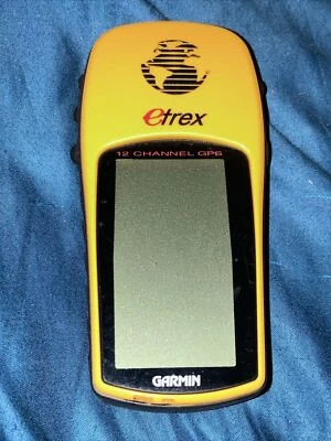 Garmin eTrex Yellow Handheld GPS Navigation System - Image 1 of 4