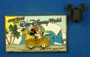 Mickey Mouse Minnie Pluto Greetings from Walt Disney World Disney Pin # 22084 - Bild 1 von 5