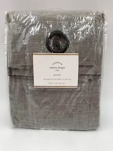 Pottery Barn Emery Linen Cotton Grommet Drape Panel Curtain 84" 50x Gray #Q228 - Picture 1 of 4