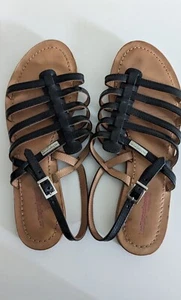 Tropeziennes gladiator sandals in black leather - Picture 1 of 1