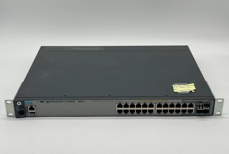Conmutador HP 2920-24G (J9727A) 24 puertos montable en rack Gigabit Ethernet PoE+ - sin CA Foto 1 de 4