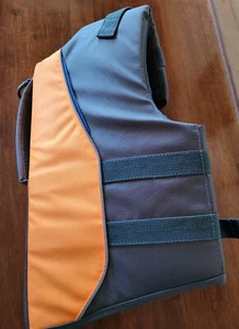 Kong Dog Swim Vest Orange Gray 25 - 55lb Range - Picture 1 of 4