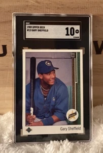 Gary Sheffield 1989 Upper Deck #13 Rookie SGC 10 - Bild 1 von 2