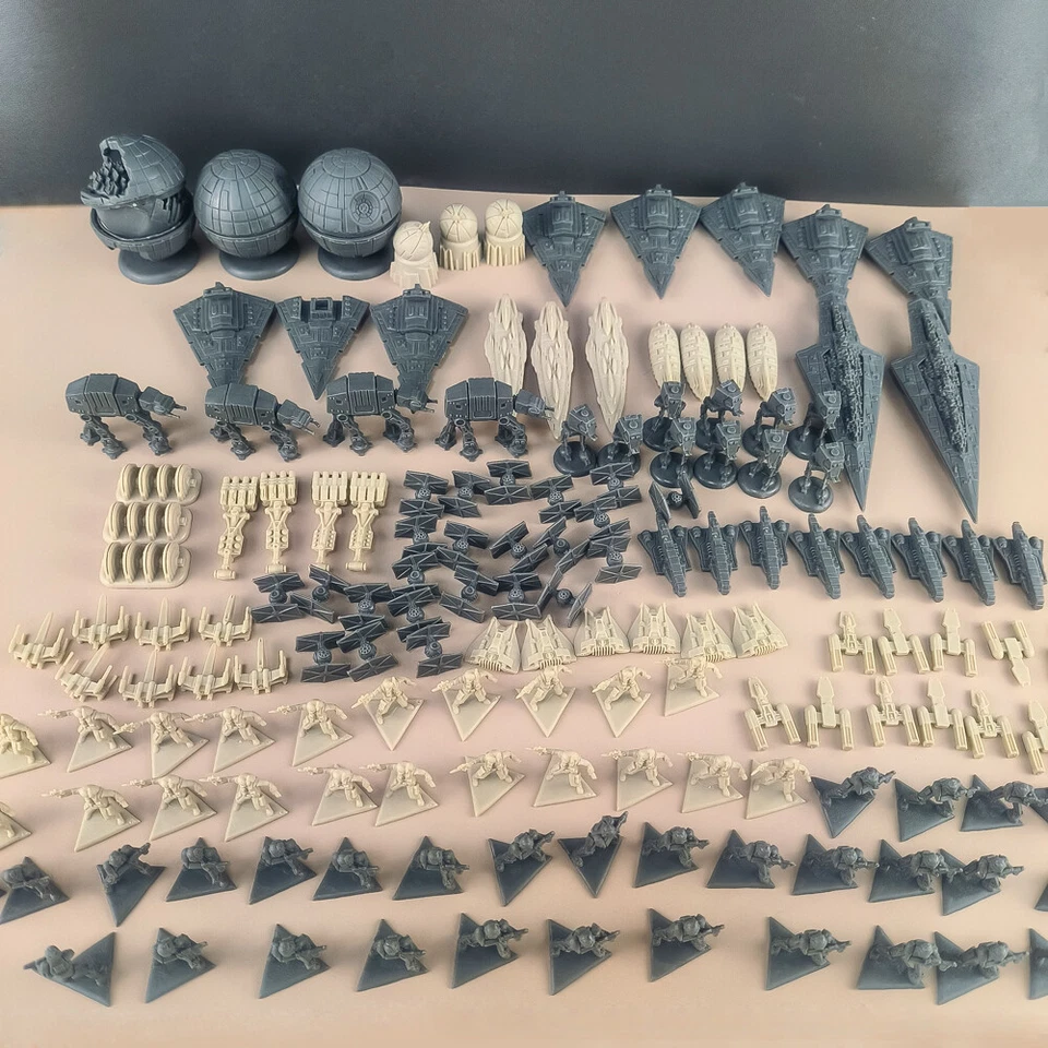 1 SET Star Rebellion Galactic Empire Trooper Fleet Cruiser Board Game Minis - Image 1 of 4