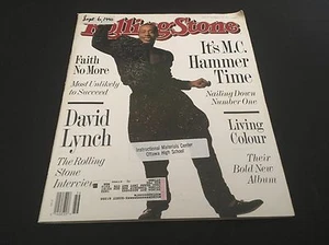 MC Hammer/David Lynch/Living Colour/Rolling Stone Mag/Issue 586/Sept. 6, 1990 - Picture 1 of 1