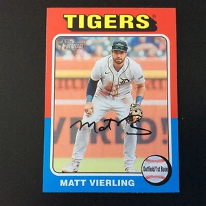 2024 Topps Heritage #231 Matt Vierling Detroit Tigers - Picture 1 of 2