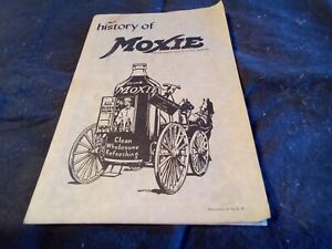 Moxie History of Moxie pamphlet Monarch Beverage Norcross Georgia