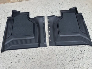 2019-2024 Silverado Sierra Crew Cab Rear Factory Floor Liners 84645271 Black OE - Bild 1 von 4