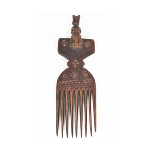 Nyamwezi Mwana Hiti Figural Comb Tanzania - Picture 1 of 4