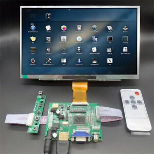 10,1 Zoll 1024*600 LCD Display Bildschirm + 2AV HDMI VGA Treiber Steuerplatine