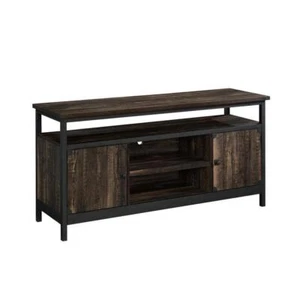 SAUDER TV Stand 29.72" x 60.23" Fits TVs Up to 60" w/ 6-Shelves Composite Brown - Picture 1 of 10