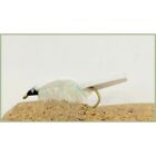 White Fritz Float Fry 3 White Floating fry size 10, Fishing Flies, trout flies