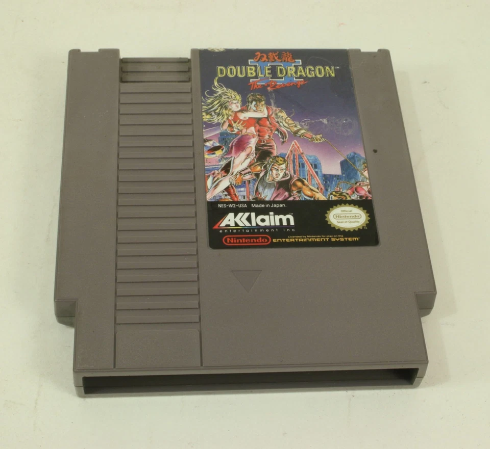 Nintendo NES Game Double Dragon II Tested and Working - Image 1 of 1