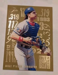 1995 Flair Hot Numbers #7 Mike Piazza Dodgers - Imagen 1 de 1