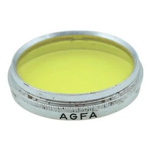 Agfa 2 32mm 32 mm 2/32mm Effektfilter Farbfilter Gelb Steckfilter - Picture 1 of 2