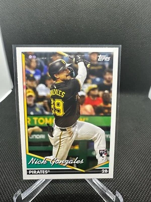 Nick Gonzales 2024 Topps Archives #227 Pittsburgh Pirates - Image 1 of 2