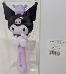 Cepillo de pelo Sanrio Kuromi My Melody japonés Kawaii lindo raro vendedor de EE. UU. nuevo - Imagen 1 de 4