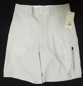 Pantalones cortos de golf Champion diminutos a rayas blancas secado rápido absorción de humedad 30 cintura - Imagen 1 de 5