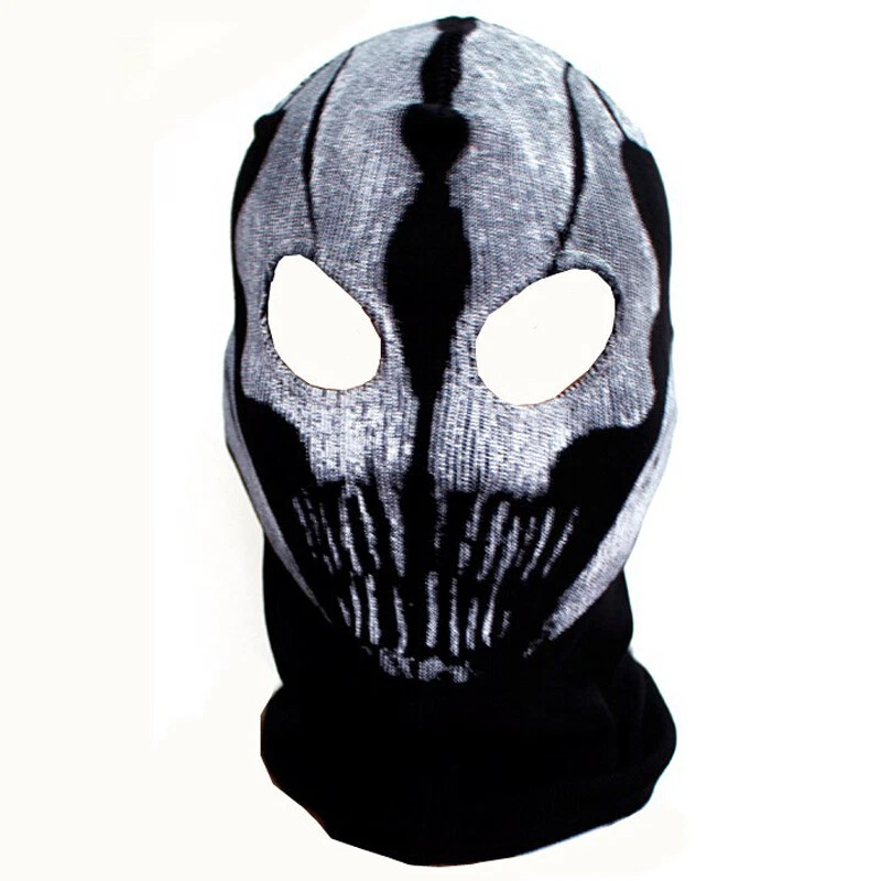 Halloween Mask Skeleton Masks Scary Skull Balaclava Ghost Cosplay Costume Party - Image 1 of 4