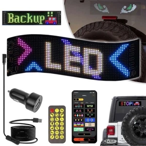 LED RGB Display Programmierbar Werbetafel Laufschrift Anzeige Scrollen Faltbar - Bild 1 von 12