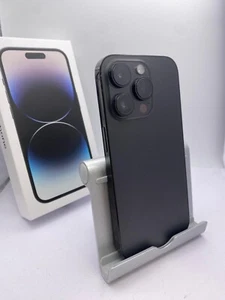 APPLE iPhone 14 Pro 128 Go Noir Espace + Boîte Originale Garantie 12 Mois - Photo 1/6