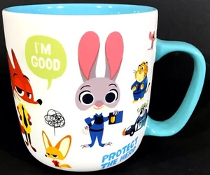 Disney Store PROTECT THE HERD Mug Cup Characters Collectible 24oz. EUC - Picture 1 of 6