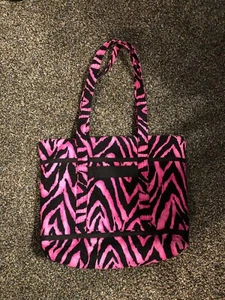Handmade Pink Zebra handbag purse - Picture 1 of 9