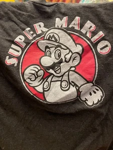 Nintendo Super Mario Bros 85 T-Shirt Men's Large Ivory Crewneck Cotton Pullover - Picture 1 of 3