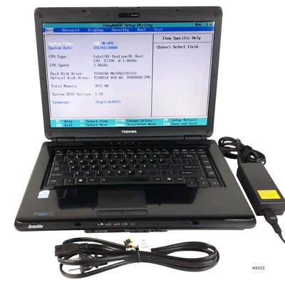 Toshiba Satellite L305-S5875 15.4'' Laptop Pentium 3GB RAM 200GB H3023 - Image 1 of 4