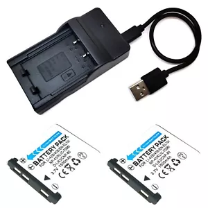 Battery / USB Charger For NP-45 Fujifilm T305 T310 T350 T360 T400 T410 T500 T510 - Picture 1 of 14