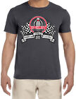 Shelby Cobra Ford Mustang T-shirt Mens Graphic Tee Checkered Flag Ford Racing