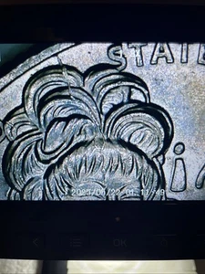2024 Celia Cruz Quarter Die Crack Error From Rim To Forehead 5.8G Overweight - Picture 1 of 4