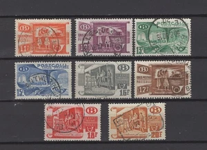 BELGIUM 1950 railway parcels set fine used TR 322/329 - Picture 1 of 1