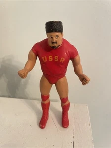 LJN WWF WWE Nikolai Volkoff Bendie Wrestling Actionfigur Bendem 1985 lose - Bild 1 von 4