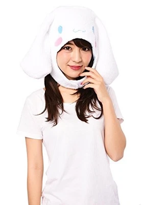 SAZAC Fleece Kigurumi Cap Cinnamoroll One Size Fits All SAN-915Japan Shipping - Image 1 of 3