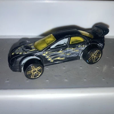 Hot Wheels 2005 primera edición Subaru Impreza WRX torpedos negro y dorado sueltos Foto 1 de 4
