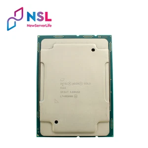 Intel Xeon 5122 Gold 3.6GHz 4 Core 105W 16.5MB SR3AT Server Processor - Picture 1 of 4