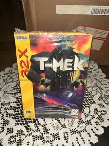 Sega 32x Game T-Mek Complete In Box With Manual Sega TMek - Picture 1 of 11
