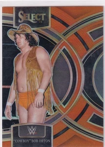 2024 Panini Select WWE Wrestiling No. Cowboy Bob Orton 185 naranja 46/49 - Imagen 1 de 2