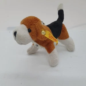 Steiff New Beagle keyring/bag charm - Foto 1 di 5