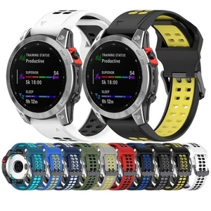 Für Garmin Fenix 6S 7S 8 43Mm Uhr Ersatzband Silikon Sportband * : - Picture 1 of 23