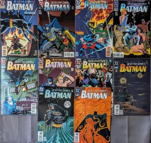 DETECTIVE 10 Comics Lot #680-689, #683 1st Penguin In Iceberg Lounge, 1995 - Picture 1 of 18
