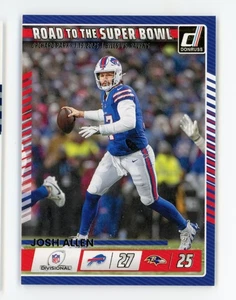 2025 Panini Donruss Football - Road To The Super Bowl #4 Josh Allen, Bills - Bild 1 von 2