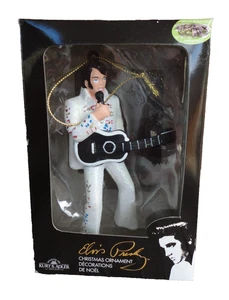 Kurt Adler 2006 Elvis Presley Ornament Black & White NIB Christmas Tree Holiday - Picture 1 of 11
