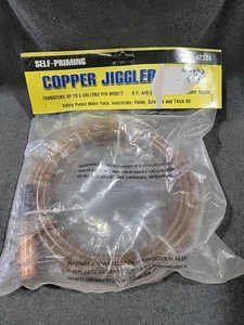 6 FT Siphon Hose Pump Self Priming Jiggler Shaker Transfer Fuel Water Oil Gas US - Picture 1 of 3